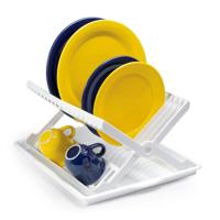 Wit Afdruiprek 2-laags Met Lekbak 37 X 33 X 21 Cm - Afdruiprekken