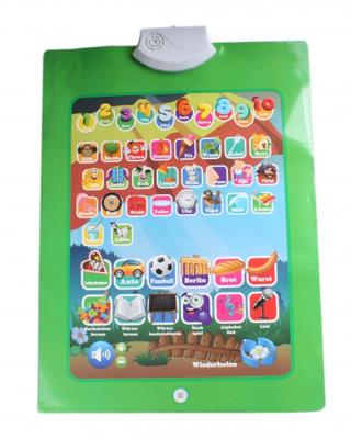 Eddy Toys oefenkaart Duitse woorden 58 x 42 cm