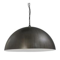 Masterlight Gunmetal hanglamp Industria 80 met wit 2201-30-06-K - thumbnail