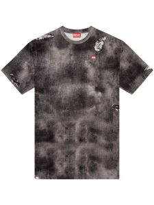 Diesel t-shirt T-Wash-N2 - Gris