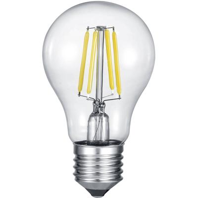 LED Lamp - Filament - Trion Limpo - E27 Fitting - 8W - Warm Wit 2700K - Dimbaar - Transparent Helder - Glas LED Lamp - Filament - Trion Limpo - E27 Fitting - 8W - Warm Wit 2700K - Dimbaar - Transparent Helder - Glas