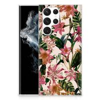 Samsung Galaxy S22 Ultra TPU Case Flowers - thumbnail