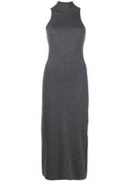 TOTEME robe mi-longue en laine - Gris