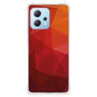 Shockproof Case voor Xiaomi Redmi Note 12 5G Polygon Red