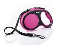 flexi New Comfort M riem 5 m roze voor honden tot 25 kg