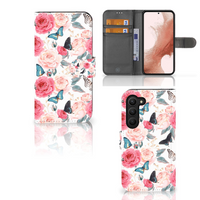 Samsung Galaxy S23 Hoesje Butterfly Roses