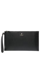 Furla pochette à plaque logo - Noir