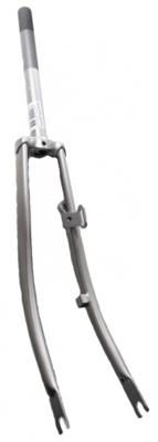 TOM Voorvork Vast 28 Inch Trom.nok 1 Inch Grijs TOM Voorvork Vast 28 Inch Trom.nok 1 Inch Grijs