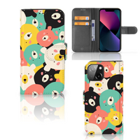 iPhone 13 Mini Leuk Hoesje Bears - thumbnail