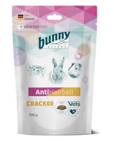 Bunny Antihairball Cracker | 100 g | Aanvullend voer voor dwergkonijnen, cavia's en chinchilla's | Ondersteuning bij het verwijderen van ingeslikt haar