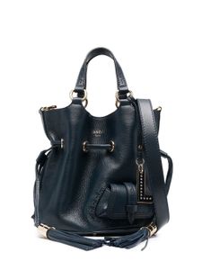 Lancel sac seau Premier Flirt en cuir - Bleu