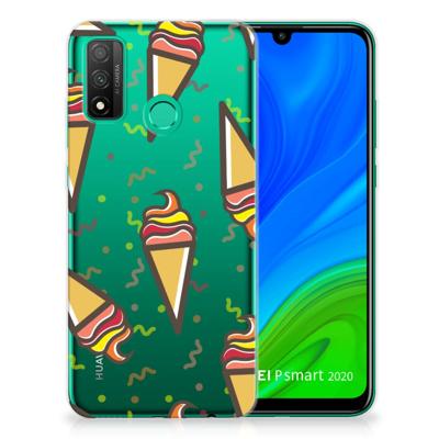 Huawei P Smart 2020 Siliconen Case Icecream Huawei P Smart 2020 Siliconen Case Icecream