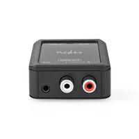 Nedis Digitale Audioconverter | 1-weg | Input: HDMI Input | Output: 2x (2x RCA Female) / 3.5 mm | Automatisch | Antraciet - ACON3415AT