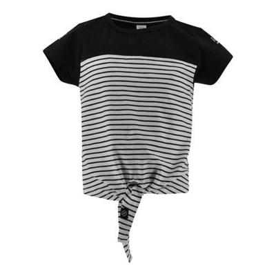 KIDDO gestreept T-shirt Doo zwart/wit