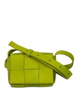 Bottega Veneta Pre-Owned mini sac à bandoulière Cassette - Jaune