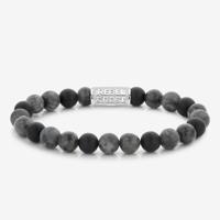 Rebel & Rose Armband Grey Rocks M