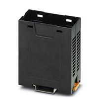 PHOENIX CONTACT EH 35-B/ABS BK9005 draagrailbehuizing, onderdeel, 87,3 mm lengte, 35,1 mm breedte, 75 mm hoogte, zwart, 10 stuks