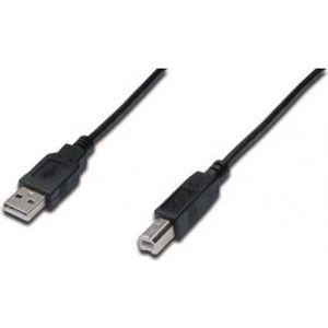 ASSMANN Electronic AK-300102-030-S USB-kabel 3 m USB 2.0 USB A USB B Zwart