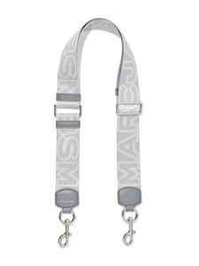 Marc Jacobs bride amovible The Strap à logo - Gris