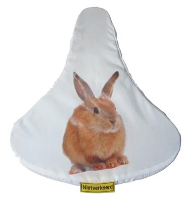 Niet Verkeerd zadeldekje Konijn wit 24 cm