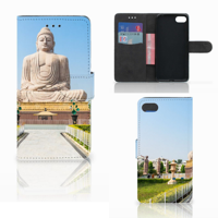 Huawei Y5 2018 Flip Cover Boeddha