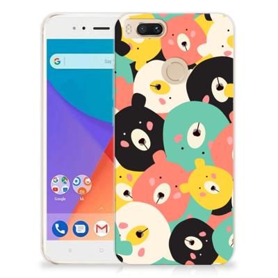 Xiaomi Mi A1 Telefoonhoesje met Naam Bears