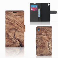 Sony Xperia Z3 Book Style Case Tree Trunk