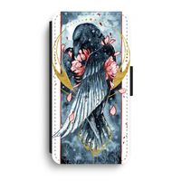 Golden Raven: iPhone XR Flip Hoesje - thumbnail