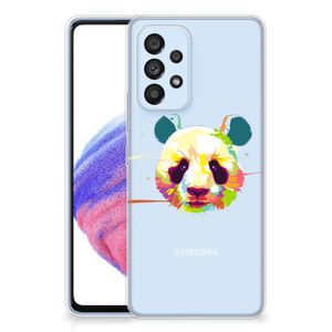 Samsung Galaxy A53 5G Telefoonhoesje met Naam Panda Color