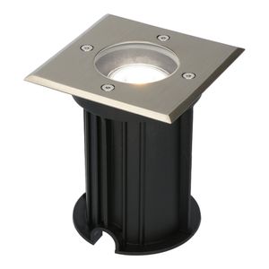 Ramsay dimbare LED grondspot - Vierkant - RVS - 6000K daglicht wit - 5 Watt - IP67 straal waterdicht - 3 jaar garantie