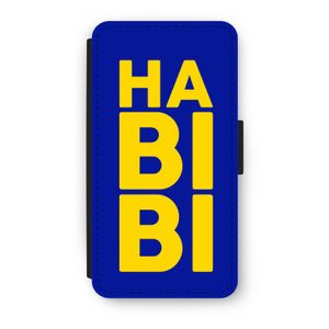 Habibi Blue: iPhone X Flip Hoesje