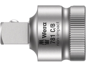 Wera 781 C 1/2" Adapter | Verbindingsstuk | 781 C/B x 3/8 x 35.5 mm x 1/2" - 05042674001