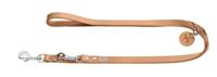 Verstelbare Hondenriem Lichtbruin Leer