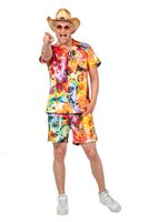 Festival Outfit Summer Multi Flower Heren