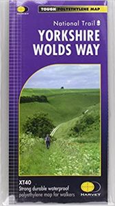 Wandelkaart Yorkshire Wolds Way | Harvey Maps