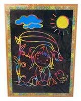 LG Imports kraskaart natuur junior 13 x 17 cm papier 2 delig