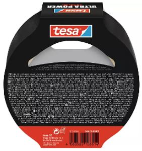 TESA Ultra Power Extreme Geschikt voor gebruik binnen Geschikt voor buitengebruik 10 m PET-vilt, Rubber Zwart