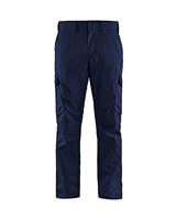 Blaklader 144418328985C62 industriële stretch werkbroek, marineblauw/korenbloem, maat C62