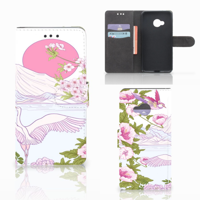 HTC U Play Telefoonhoesje met Pasjes Bird Standing