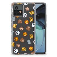 TPU bumper voor Motorola Moto G72 Dieren Emojis