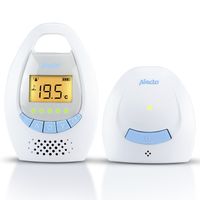 Alecto DBX-20 - Digitale babyfoon met display, wit/blauw