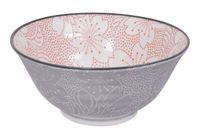 Tokyo Design Studio - Mixed Bowls - Roze/Grijs Kom - Sakura - 14.8 x 6.8cm 500ml - thumbnail