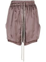 Rick Owens short à lien de resserrage - Violet