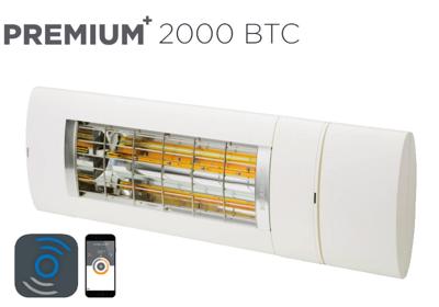 Solamagic - 2000 Premium + BTC Patio Heater - White - 5 Years Warranty
