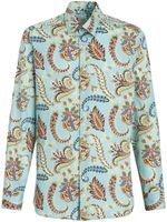 ETRO chemise à imprimé cachemire - Bleu