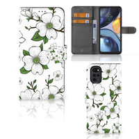 Motorola Moto G22 Hoesje Dogwood Flowers