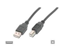 Digitus 1.8m USB2.0 A/B USB-kabel 1,8 m USB A USB B - thumbnail