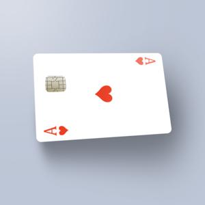 Aas van Harten Creditcard sticker