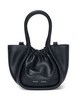 Proenza Schouler mini sac à main à fronces - Noir - thumbnail