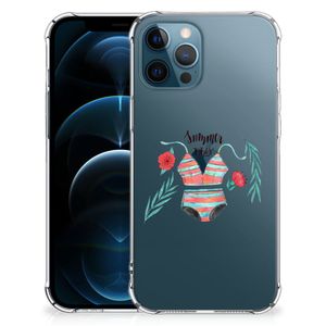 iPhone 12 | 12 Pro Stevig Bumper Hoesje Boho Summer